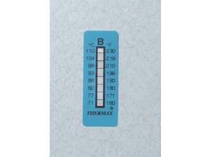 Non-Reversible Temp Indicator, Thermax, 80603 Non-Reversible Temp Indicator, Thermax, 80603