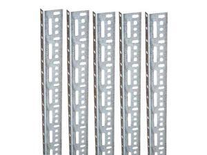 EDSAL SA-21205 Slotted Angle Kit, 12 ft. L, 5, Steel, PK 5 EDSAL SA-21205 Slotted Angle Kit, 12 ft. L, 5, Steel, PK 5