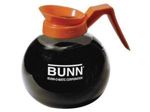 BUNN 42400.0101 12-Cup Commercial Glass Decanter, Orange BUNN 42400.0101 12-Cup Commercial Glass Decanter, Orange