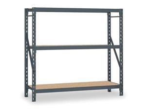 EDSAL ERZ723672S Bulk Storage Rack,Starter,W 72,D 36,H 72 EDSAL ERZ723672S Bulk Storage Rack,Starter,W 72,D 36,H 72