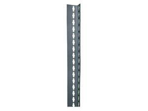 EDSAL RLU84 Shelving Post, Steel, Gray, 2 In. W, 1 In. D EDSAL RLU84 Shelving Post, Steel, Gray, 2 In. W, 1 In. D