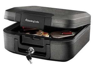 SENTRY SAFE CFW20201 Fire Safe Chest,0.28 cu ft,Charcoal Gray SENTRY SAFE CFW20201 Fire Safe Chest,0.28 cu ft,Charcoal Gray