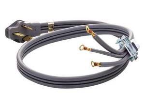 FRIGIDAIRE 5304493423 Wire Range Cord, 3-Wire, 4 ft., 50A, Gray FRIGIDAIRE 5304493423 Wire Range Cord, 3-Wire, 4 ft., 50A, Gray