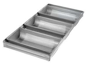 3-Strap Hearth Bread Pan, Chicago Metallic, 44405 3-Strap Hearth Bread Pan, Chicago Metallic, 44405