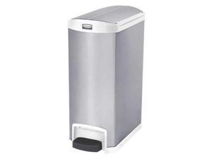 22-43/64" Step On Trash Can, Rubbermaid, 1901998 22-43/64" Step On Trash Can, Rubbermaid, 1901998