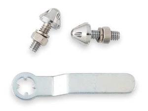 BELL 459158 AntiTheft Fasteners,Chrome,PK2 BELL 459158 AntiTheft Fasteners,Chrome,PK2