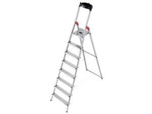 Hailo 7 ft. Aluminum Platform Stepladder , 8858-281 Hailo 7 ft. Aluminum Platform Stepladder , 8858-281