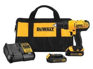 DEWALT DCD771C2 20V MAX Cordless Lithium-Ion 1/2 in. Compact Drill Driver Kit DEWALT DCD771C2 20V MAX Cordless Lithium-Ion 1/2 in. Compact Drill Driver Kit