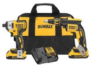 DCK261D2 20V Max XR Cordless Lithium-Ion Brushless 2 Ah Screwgun and Impact Combo Kit DCK261D2 20V Max XR Cordless Lithium-Ion Brushless 2 Ah Screwgun and Impact Combo Kit