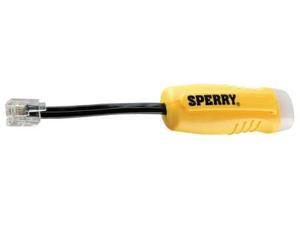 SPERRY INSTRUMENTS TT6200L Dual Phone Line Tester, LED w/Pocket Clip SPERRY INSTRUMENTS TT6200L Dual Phone Line Tester, LED w/Pocket Clip