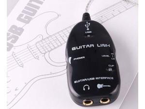 USB Guitar Link Cable PC MAC To Guitar USB Interface Audio Link Cable AY07 Turn Your PC into a Guitar Amp and Mini Studio USB Guitar Link Cable PC MAC To Guitar USB Interface Audio Link Cable AY07 Turn Your PC into a Guitar Amp and Mini Studio
