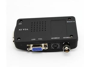 TV To PC Converter PC/Laptop Composite AV/S Video To VGA TV Converter Signal Switch Adapter Box Conversion Security System TV To PC Converter PC/Laptop Composite AV/S Video To VGA TV Converter Signal Switch Adapter Box Conversion Security System