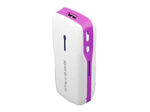 3G 4G Hotspot Wireless WiFi MiFi Router 5200mAh Power Bank With RJ45 USB Port Purple Wireless Router of 3G Mobile Power H-G100 3G 4G Hotspot Wireless WiFi MiFi Router 5200mAh Power Bank With RJ45 USB Port Purple Wireless Router of 3G Mobile Power H-G100