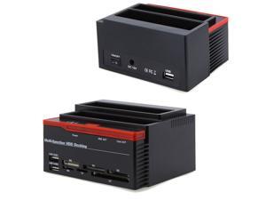 480Mbps HDD Enclosure With Plug 2.5"/3.5" SATA IDE HDD Docking Station Clone USB 2 Ports USB 2.0 Hub MS/M2/XD/CF/SD/TF Card Reader WLX-892U2IS 480Mbps HDD Enclosure With Plug 2.5"/3.5" SATA IDE HDD Docking Station Clone USB 2 Ports USB 2.0 Hub MS/M2/XD/CF/SD/TF Card Reader WLX-892U2IS