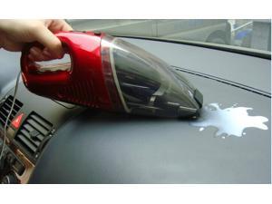 Mini Red Clear Car Vacuum Cleaner Portable Handheld Wet/Dry 12V 50W 11ft Cable Mini Red Clear Car Vacuum Cleaner Portable Handheld Wet/Dry 12V 50W 11ft Cable