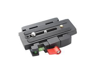 Camera Quick Release Assembly and Sliding Plate Mount P200 Compat Manfrotto 501/500AH/701HDV/503HDV/Q5/577 Camera Quick Release Assembly and Sliding Plate Mount P200 Compat Manfrotto 501/500AH/701HDV/503HDV/Q5/577