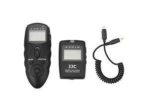 JJC WT-868+CABLE-J Wireless Multifunction LCD Timer Remote Control For Olympus OM-D E-M5II E-M10 E-M1 E-M5 E-PL6 E-PL7 STYLUS SH-1 E-P5 STYLUS 1 SP-590 UZ as RM-UC1 JJC WT-868+CABLE-J Wireless Multifunction LCD Timer Remote Control For Olympus OM-D E-M5II E-M10 E-M1 E-M5 E-PL6 E-PL7 STYLUS SH-1 E-P5 STYLUS 1 SP-590 UZ as RM-UC1