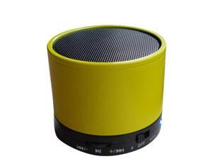 Sungale SBK010 "Cylinder" Portable Stereo Bluetooth Speaker with microphone and multi-function - Yellow Sungale SBK010 "Cylinder" Portable Stereo Bluetooth Speaker with microphone and multi-function - Yellow