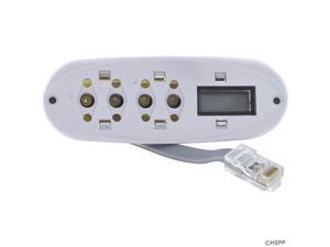 Hydro-Quip Topside, Eco 200, 4 Button, w/o Overlay #34-0225-U Hydro-Quip Topside, Eco 200, 4 Button, w/o Overlay #34-0225-U