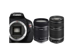 Canon EOS Rebel T3i 600D SLR Camera Body + EF-S 18-135mm IS + EF-S 55-250mm Lens Canon EOS Rebel T3i 600D SLR Camera Body + EF-S 18-135mm IS + EF-S 55-250mm Lens