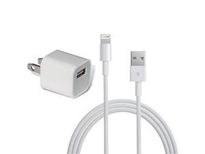 Apple 5W USB Power Adapter + Apple Lightning to USB Cable Kit for iPhone 5 5c 5s 6 6 Plus 6s & iPad Touch & iPod Nano Apple 5W USB Power Adapter + Apple Lightning to USB Cable Kit for iPhone 5 5c 5s 6 6 Plus 6s & iPad Touch & iPod Nano