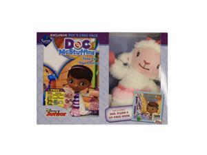 Disney Junior Doc Mcstuffins - Docs Care Pack (Plush + Book + DVD) Bundle Kid Disney Junior Doc Mcstuffins - Docs Care Pack (Plush + Book + DVD) Bundle Kid