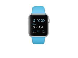 Apple Watch with Silver Aluminum Case and Blue Sport Band - 42mm Apple Watch with Silver Aluminum Case and Blue Sport Band - 42mm