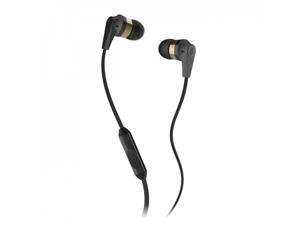 Skullcandy INK'D 2.0 Earbud Headphones (Gold and Black) - S2IKDY-144 Skullcandy INK'D 2.0 Earbud Headphones (Gold and Black) - S2IKDY-144