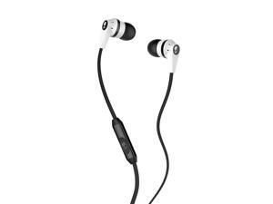 Skullcandy INK'D 2.0 Earbud Headphones (White and Black) - S2IKFY-074 Skullcandy INK'D 2.0 Earbud Headphones (White and Black) - S2IKFY-074
