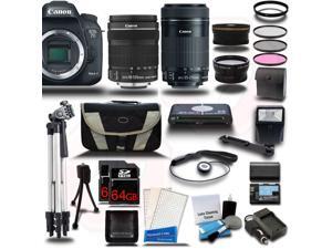 Canon EOS 7D Mark II DSLR Camera with 18-135mm + EF-S 55-250mm STM 4 Lens Camera Kit + 128GB Canon EOS 7D Mark II DSLR Camera with 18-135mm + EF-S 55-250mm STM 4 Lens Camera Kit + 128GB