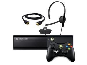 Microsoft Xbox 360 Black 4GB Gaming Console w/ Wireless Controller + HDMI + Head Set - Kinect Not Included Microsoft Xbox 360 Black 4GB Gaming Console w/ Wireless Controller + HDMI + Head Set - Kinect Not Included