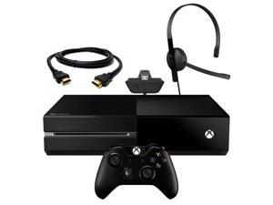 Microsoft Xbox One Black 500GB HD Next Gen Gaming Console + Wireless Controller + Headset + HDMI - Game & Kinect Camera Not Included Microsoft Xbox One Black 500GB HD Next Gen Gaming Console + Wireless Controller + Headset + HDMI - Game & Kinect Camera Not Included