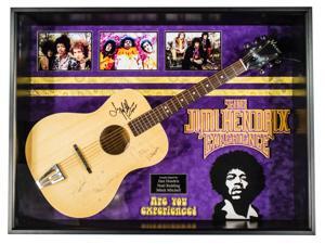 Jimi Hendrix - Autographed Guitar Signed in Framed Case Jimi Hendrix - Autographed Guitar Signed in Framed Case