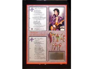 Prince Handwritten and Signed Lyrics 1999 - with dual COA Prince Handwritten and Signed Lyrics 1999 - with dual COA