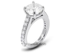2.00 CT F-I1 EX Round Earth Mined Diamonds 14K Prong Classic Wedding Ring 6.9gr 2.00 CT F-I1 EX Round Earth Mined Diamonds 14K Prong Classic Wedding Ring 6.9gr