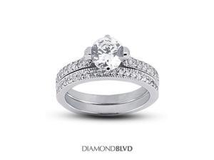 1.18 CT G-I1 EX Round Earth Mined Diamonds Platinum 950 Prongs Vintage with Milgrain Matching Engagement Rings 9.60gr 1.18 CT G-I1 EX Round Earth Mined Diamonds Platinum 950 Prongs Vintage with Milgrain Matching Engagement Rings 9.60gr