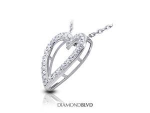 0.70 CT F-VS2 EX Round Earth Mined Diamonds 18K Prong Settings Classic Heart Shape Pendant 3.36 Grams 0.70 CT F-VS2 EX Round Earth Mined Diamonds 18K Prong Settings Classic Heart Shape Pendant 3.36 Grams