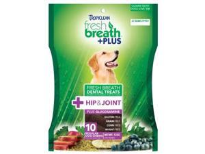 Fresh Breath Plus Dental Treats Hip & Joint, Color: Green, Size: Large/20 ounce Fresh Breath Plus Dental Treats Hip & Joint, Color: Green, Size: Large/20 ounce