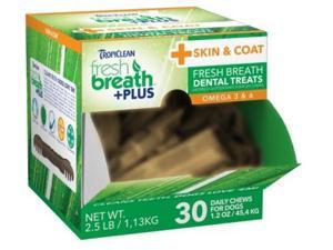Fresh Breath Plus Treats Skin & Coat Cube, Color: Green, Size: 2.5 pounds Fresh Breath Plus Treats Skin & Coat Cube, Color: Green, Size: 2.5 pounds