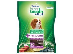 Fresh Breath Plus Dental Treats Hip & Joint, Color: Green, Size: Small/20 ounce Fresh Breath Plus Dental Treats Hip & Joint, Color: Green, Size: Small/20 ounce