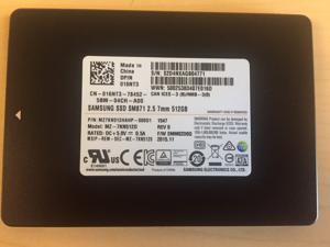 SAMSUNG SSD SM871 2.5 7mm 512GB MZ7KN512HAHP-000D1 SAMSUNG SSD SM871 2.5 7mm 512GB MZ7KN512HAHP-000D1