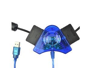 Dual PlayStation/PlayStation 2 PS1 PS2 PSX to PC USB Controller Adapter Dual PlayStation/PlayStation 2 PS1 PS2 PSX to PC USB Controller Adapter