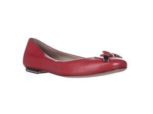 Michael Kors Pearl Bow Ballet Flats - Scarlet, 9 M US / 39 EU Michael Kors Pearl Bow Ballet Flats - Scarlet, 9 M US / 39 EU