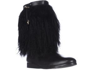 MICHAEL Michael Kors Lizzi Mid Fuzzy Winter Boots - Black, 11 M US MICHAEL Michael Kors Lizzi Mid Fuzzy Winter Boots - Black, 11 M US