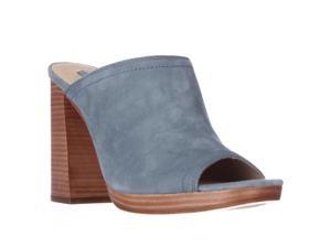 FRYE Karissa Mule Slide Heels - Blue, 9.5 M US FRYE Karissa Mule Slide Heels - Blue, 9.5 M US