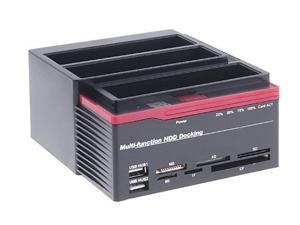 USB 2.0 Multi-Function HDD Docking Station 2.5"/3.5" 2x SATA & 1x IDE Hard Drives with Clone 893U2IS HDD Enclosure USB 2.0 Multi-Function HDD Docking Station 2.5"/3.5" 2x SATA & 1x IDE Hard Drives with Clone 893U2IS HDD Enclosure