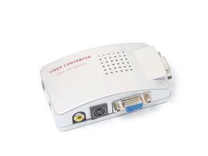 2560*1600 Resolution Computer Laptop PC VGA To TV AV/ RCA/ S-Video signal Converter Adapter Box Composite 2560*1600 Resolution Computer Laptop PC VGA To TV AV/ RCA/ S-Video signal Converter Adapter Box Composite