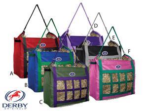 Derby Originals Top Load Nylon Hay Bag Black/ Gray Derby Originals Top Load Nylon Hay Bag Black/ Gray