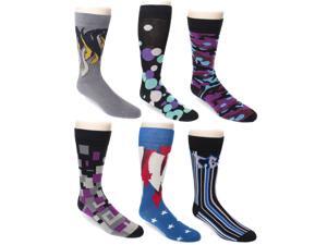 Erni Vales 6 Pack Tunnel Beat Dress Socks Erni Vales 6 Pack Tunnel Beat Dress Socks