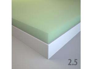 Twin XL 3 Inch Soft Sleeper 2.5 Visco Elastic Memory Foam Mattress Topper USA Made Twin XL 3 Inch Soft Sleeper 2.5 Visco Elastic Memory Foam Mattress Topper USA Made
